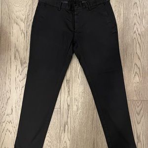 Zara Man Slim Black Pants 34 x 30